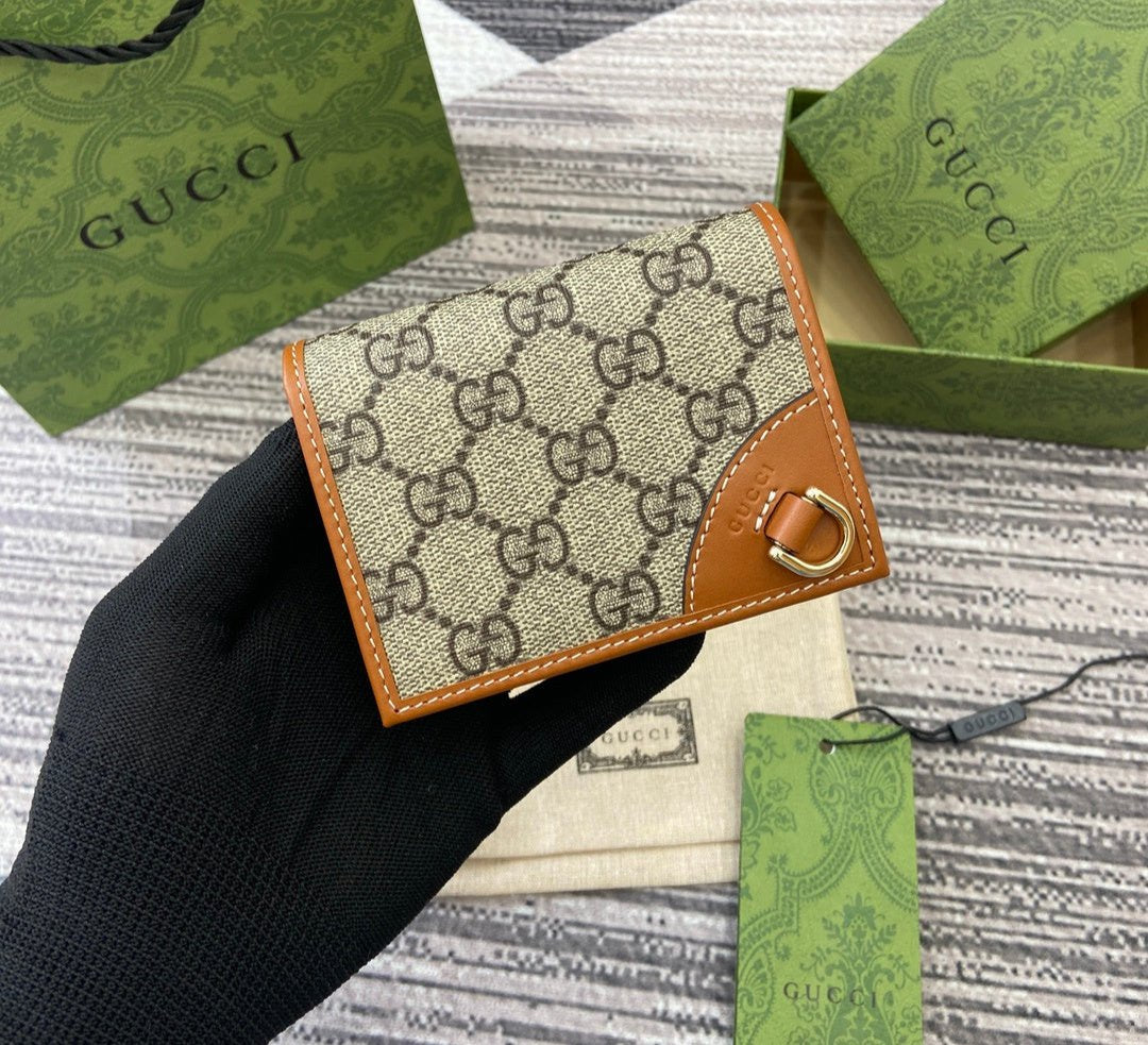 Gucci GG Emblem mini wallet