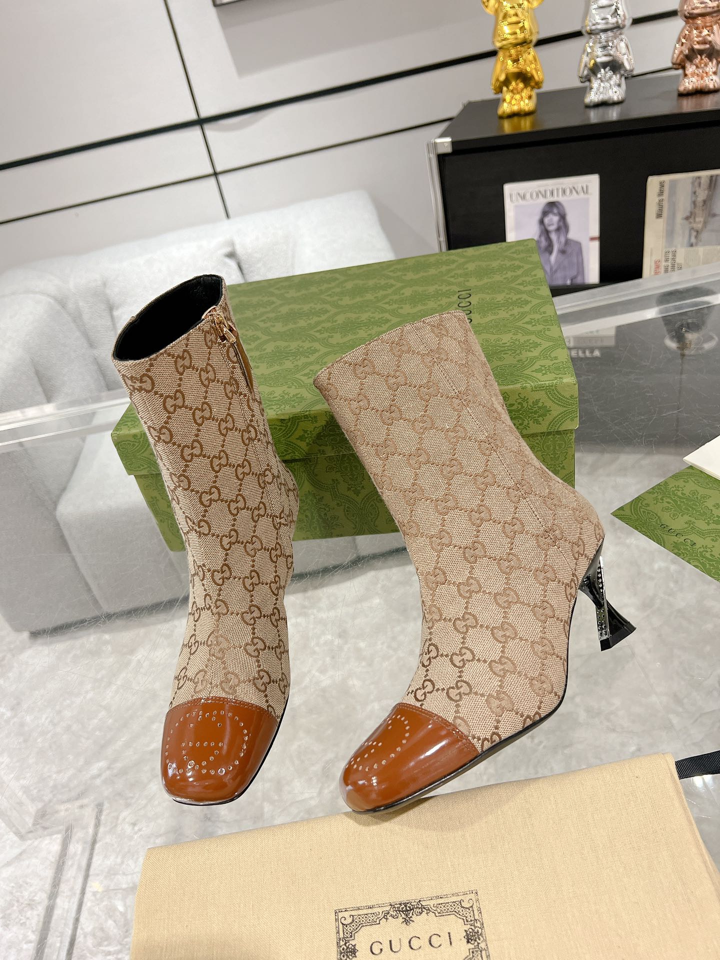 Gucci Heels Boots