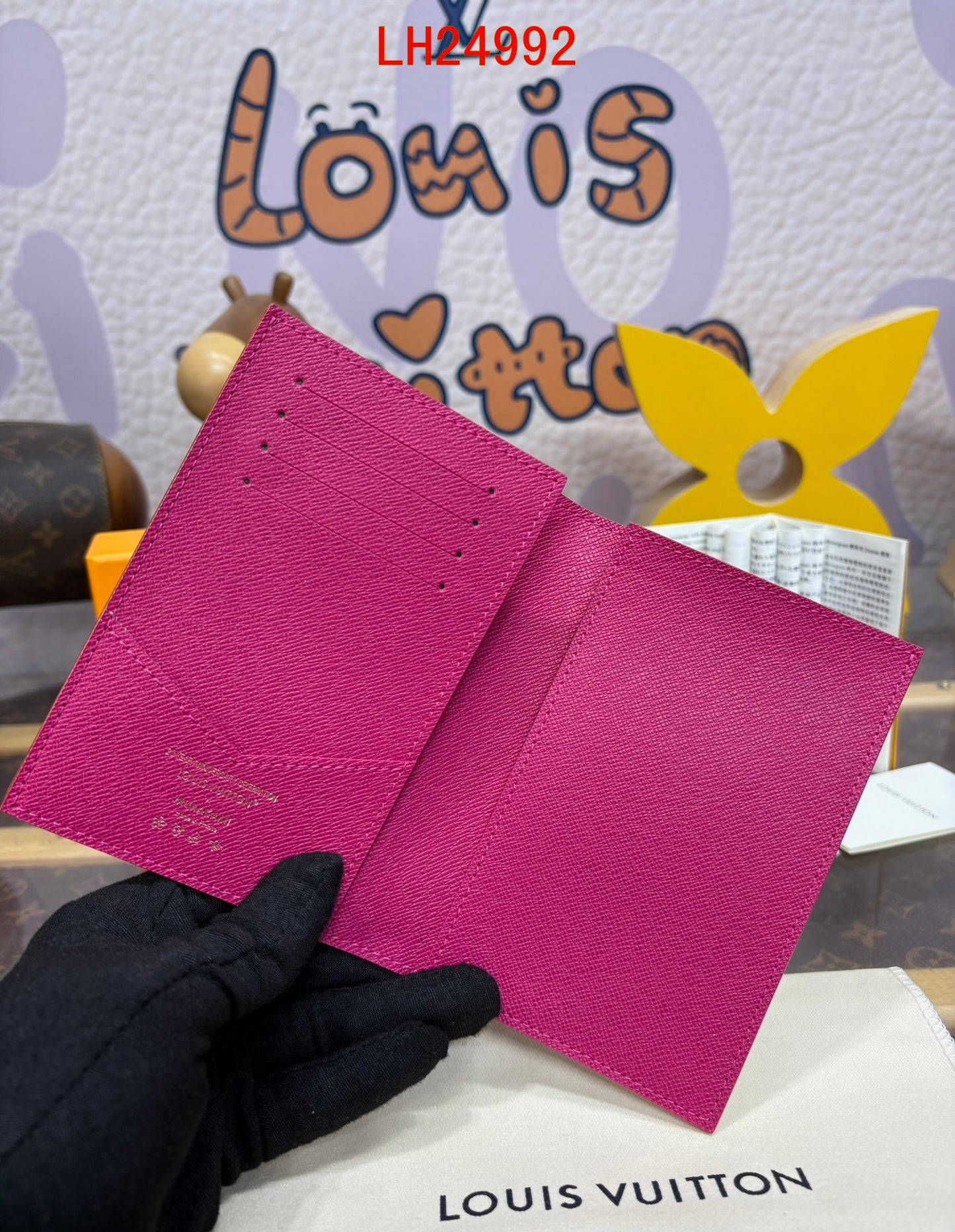 Louis Vuitton LV x TM Passport Cover