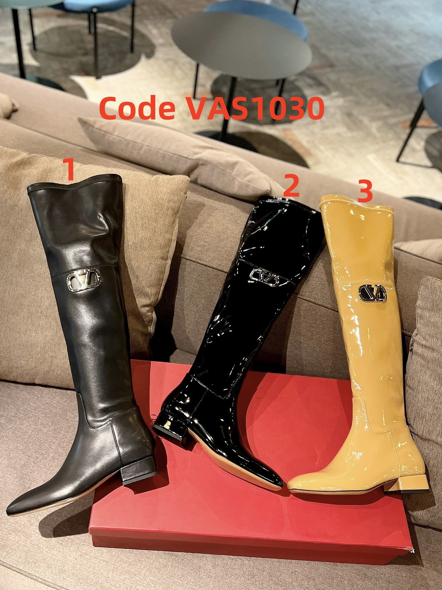 Valentino High Boots