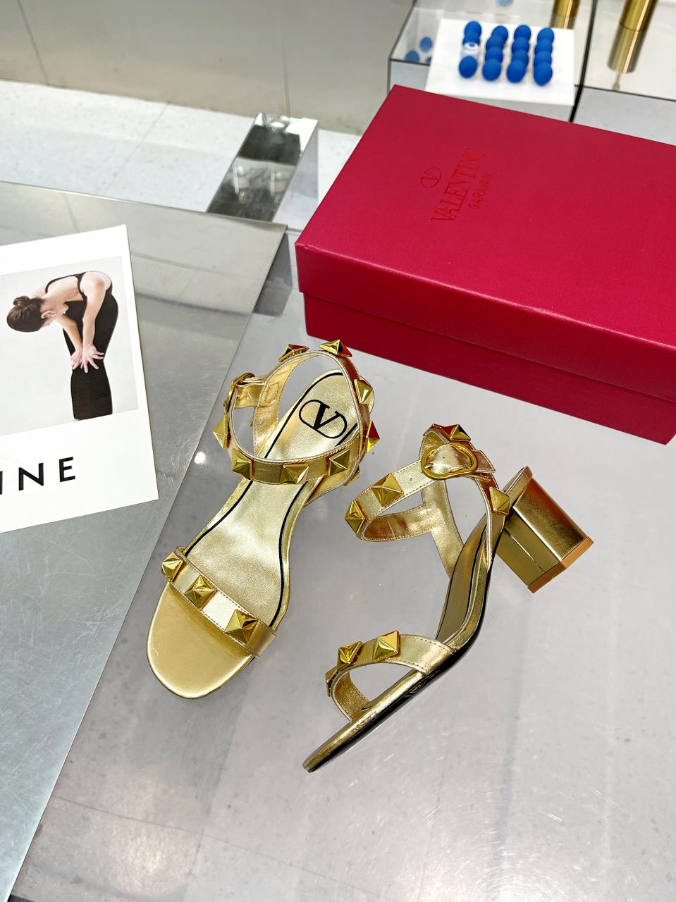 Valentino Heel Sandals