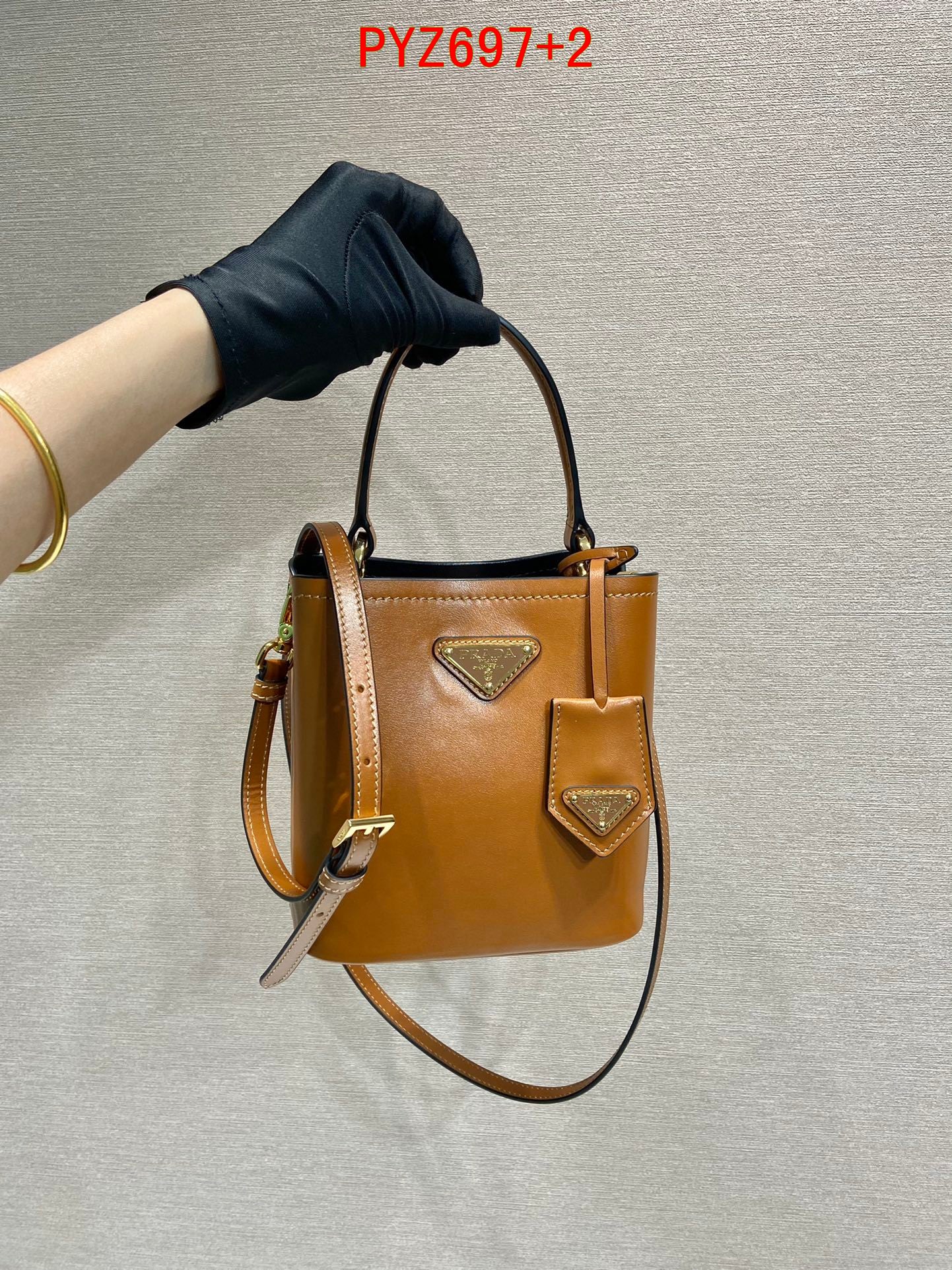 Prada Panier Saffiano leather mini-bag