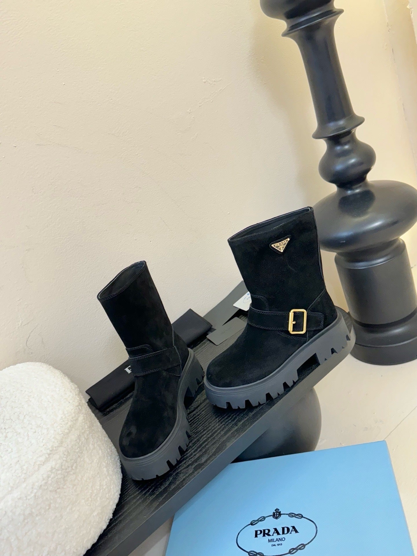 Prada Suede Boots