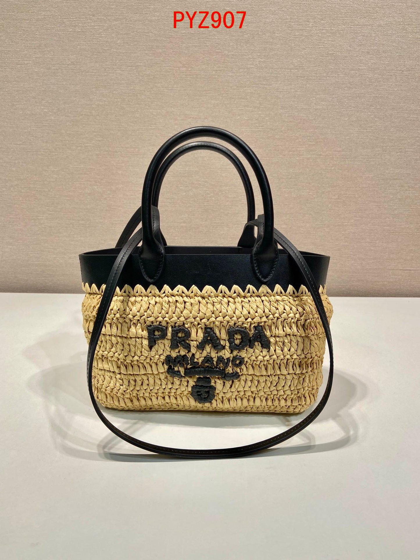 Prada Straw Tote bag in 3 size