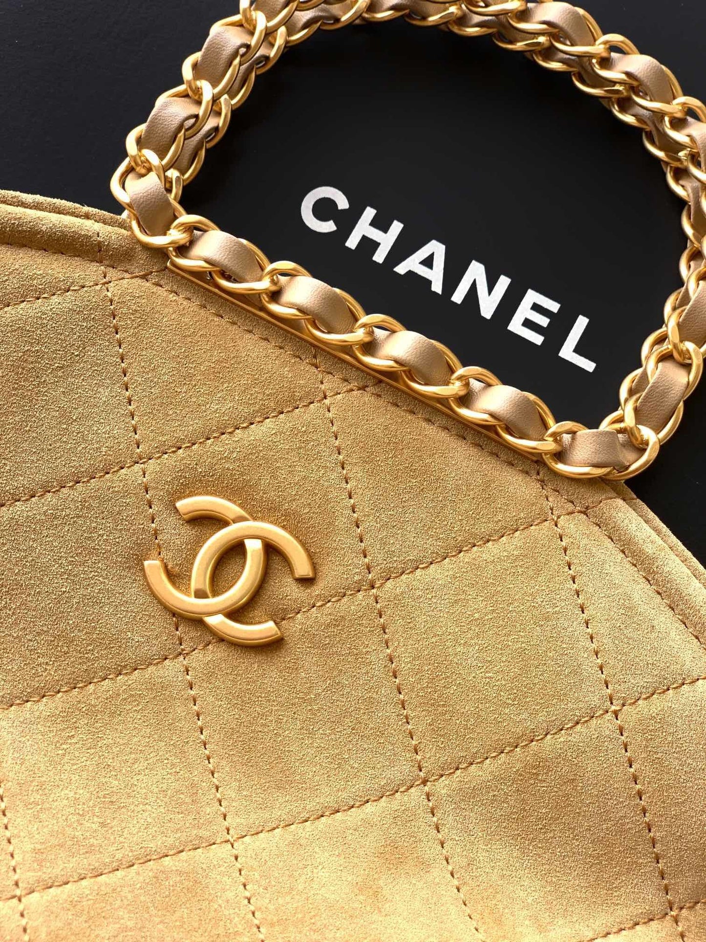 Chanel Suede Flap bag