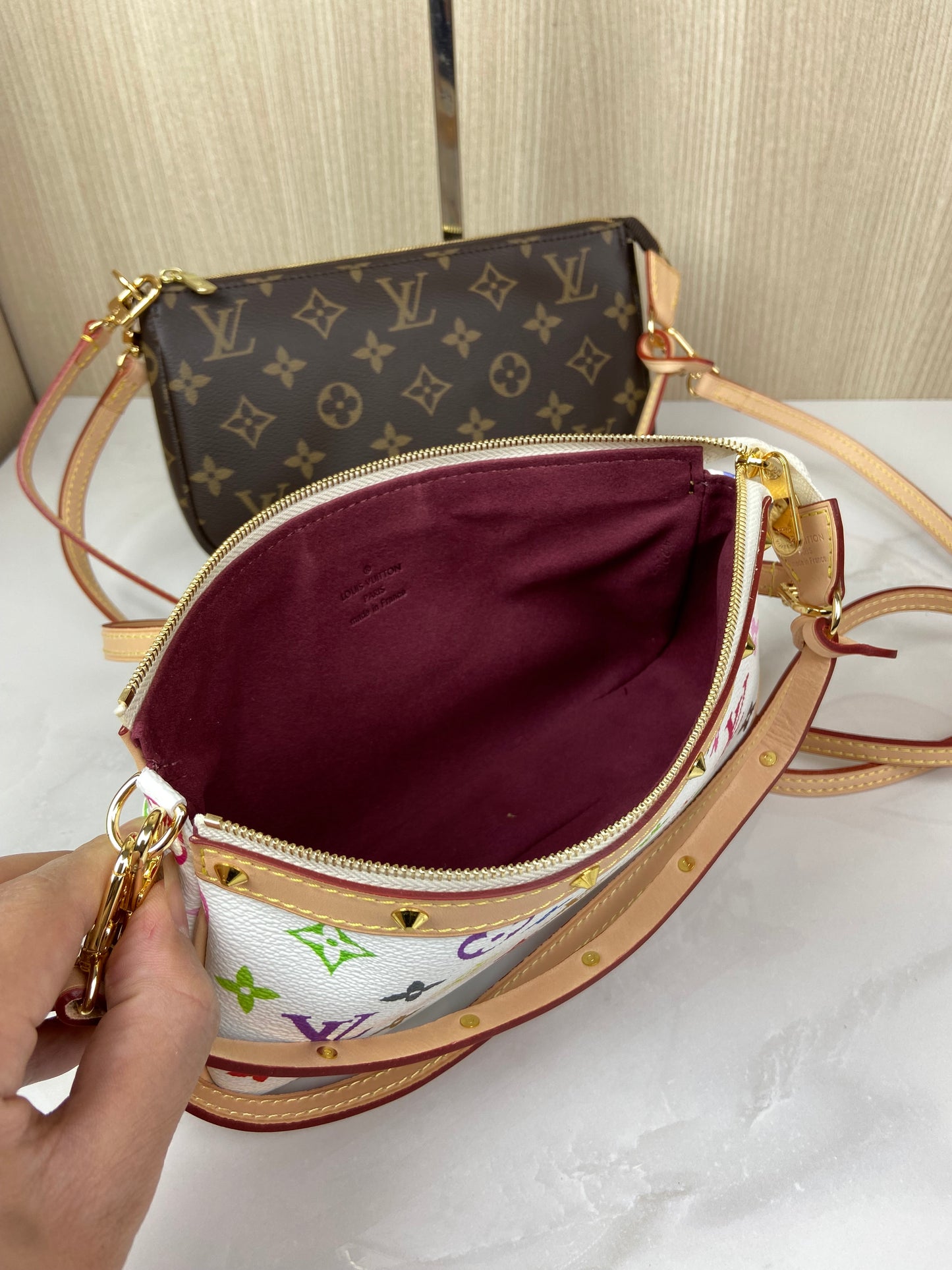 Louis Vuitton POCHETTE ACCESSOIRES NM LV x TM