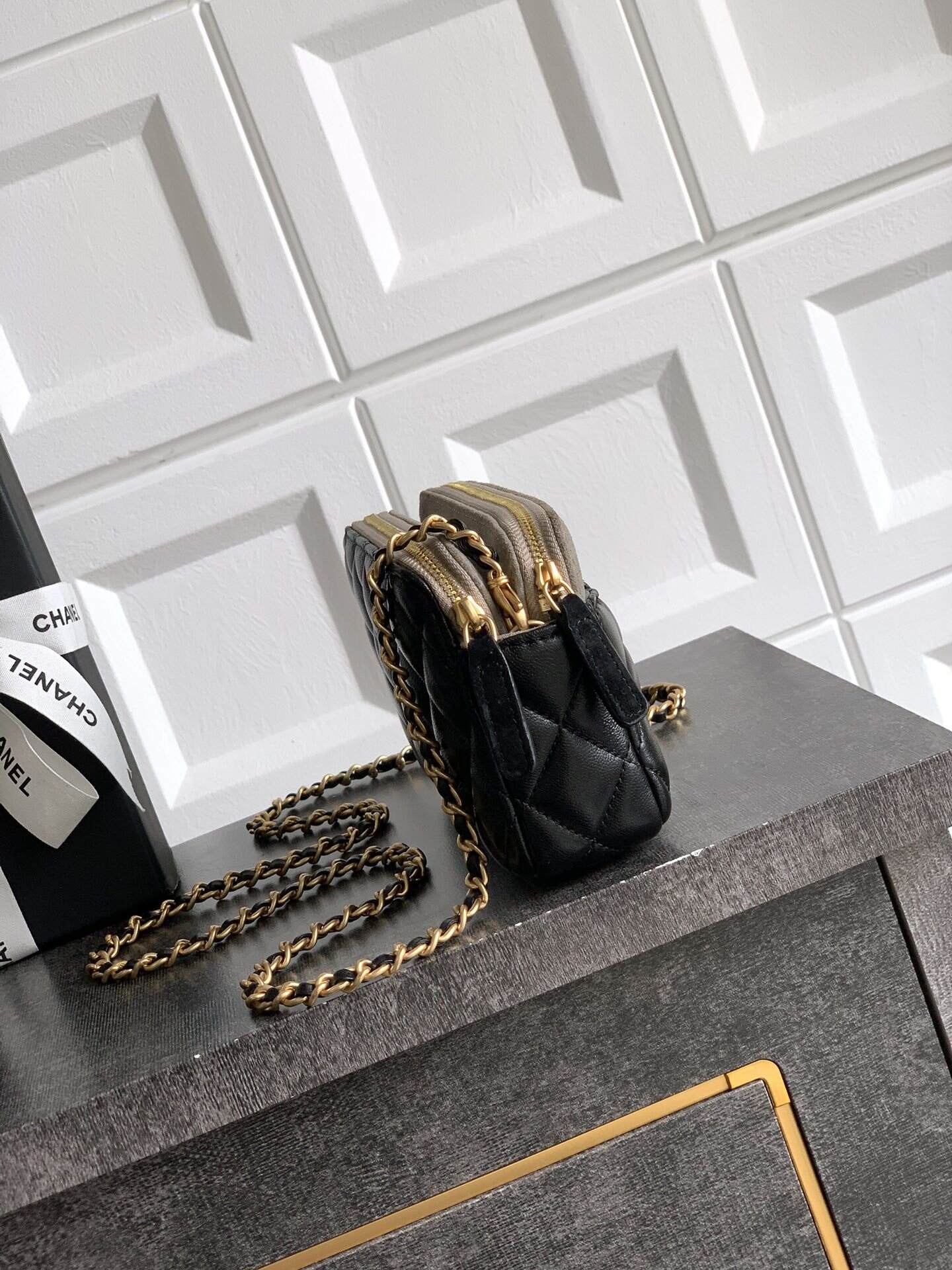 Chanel Zipped phone holder