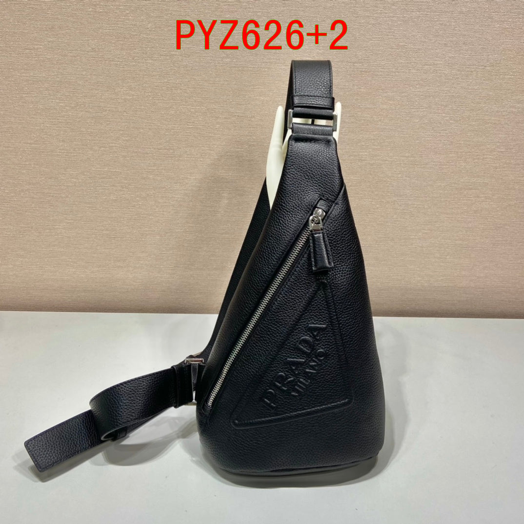 Prada Cross leather bag