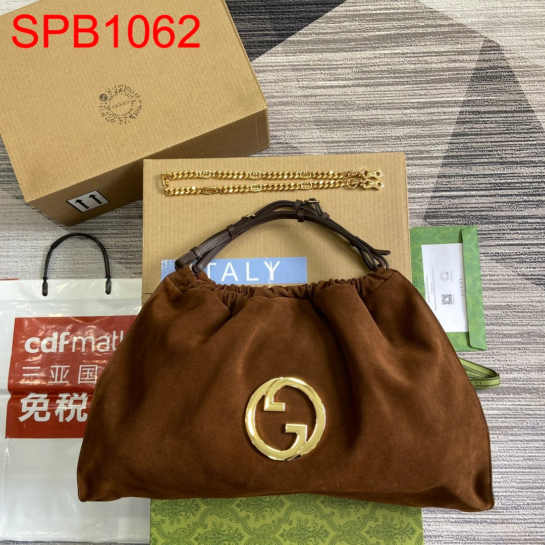 Gucci Large Blondie Suede