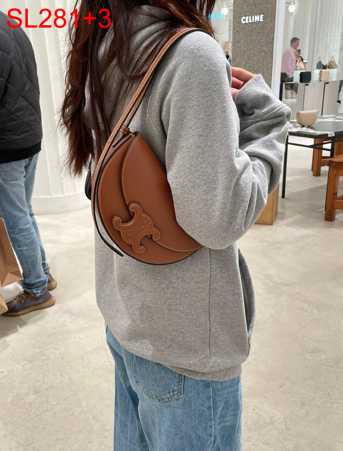 Celine Besace Leather Bag