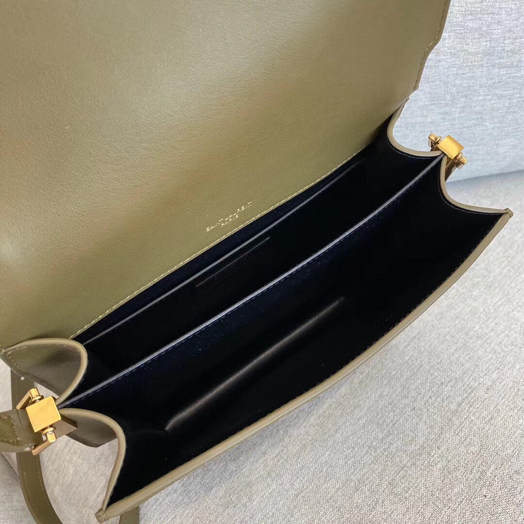 YSL Solferino Suede Bag