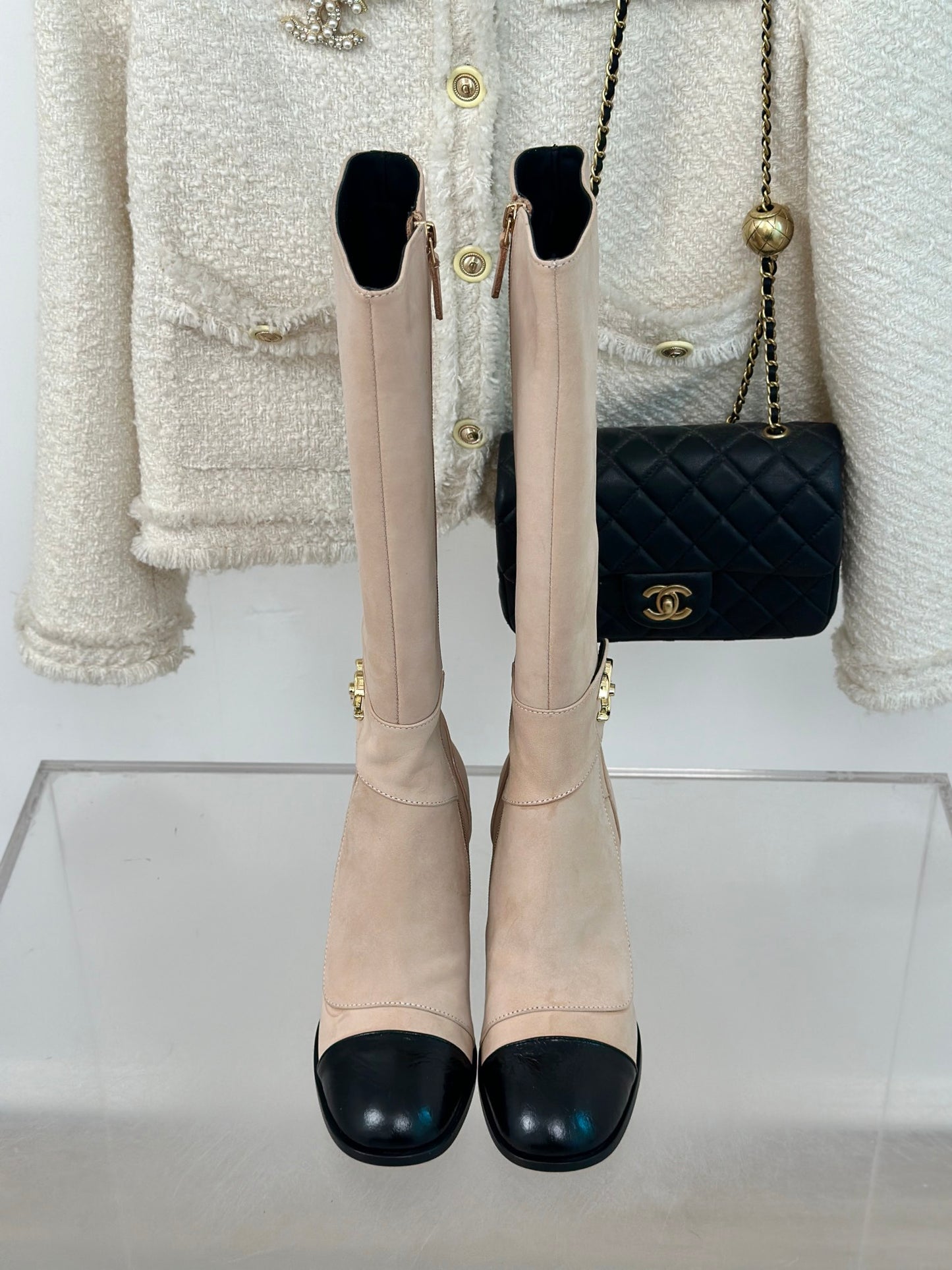 Chanel High Heel Boots