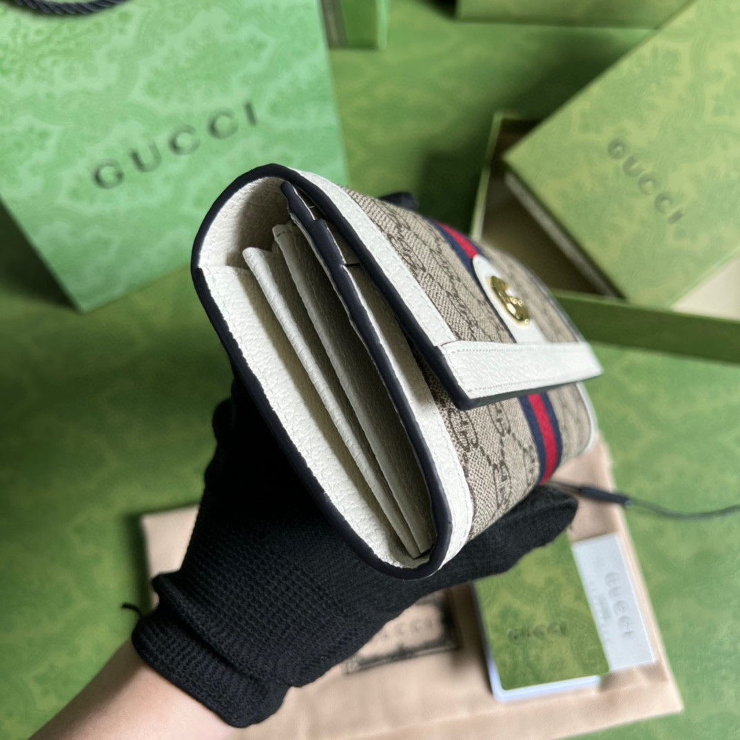 Gucci Ophidia Continental Wallet