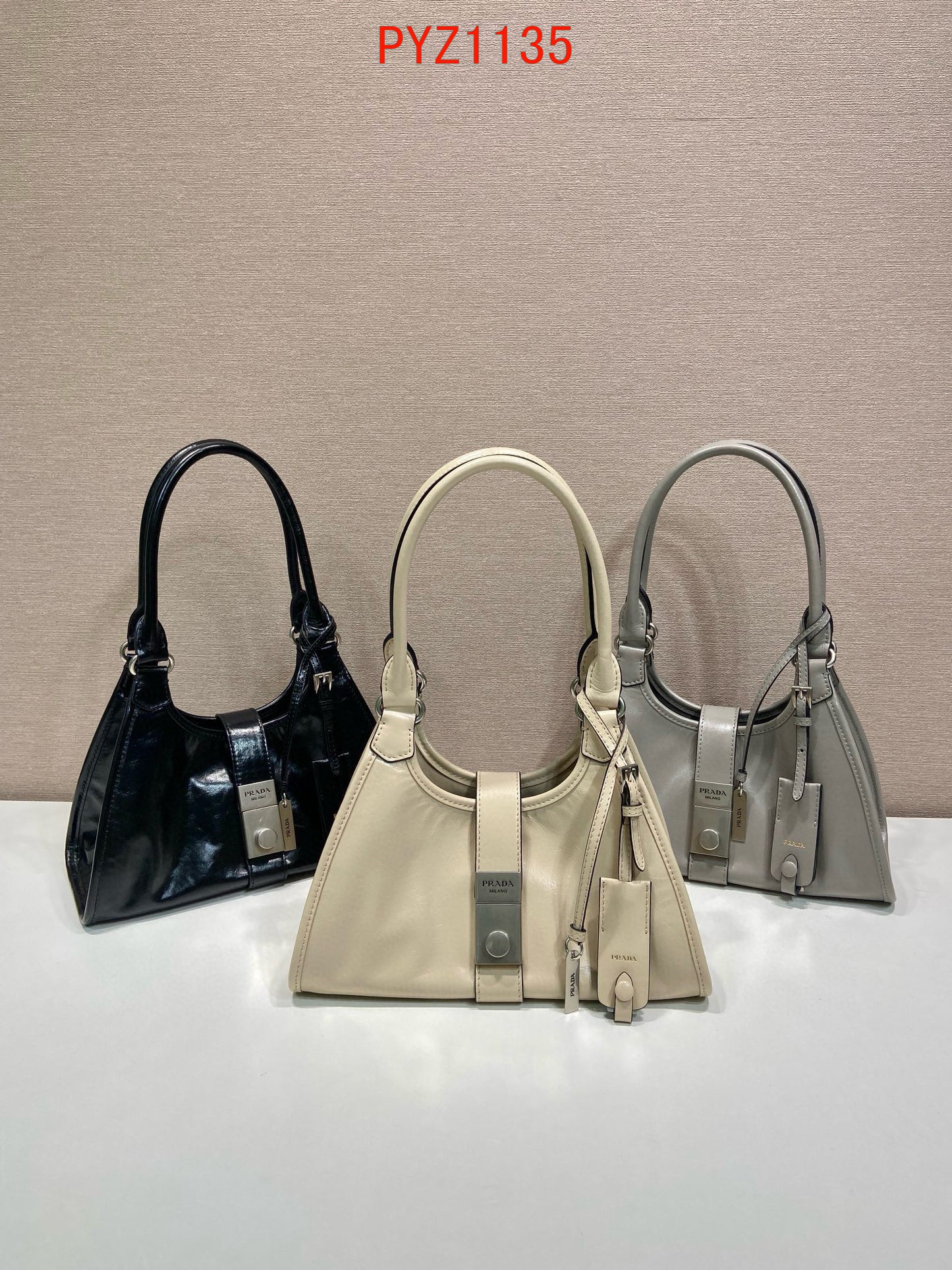 Prada Small leather tote bag