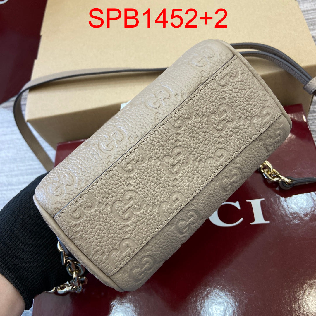 GG Emblem mini top handle bag