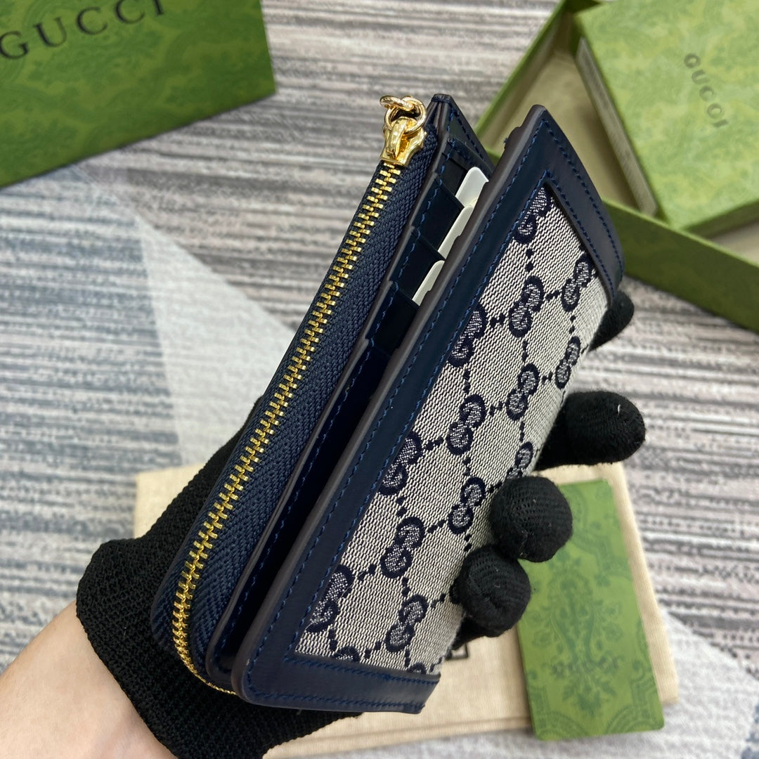 Gucci Luce Mini Zip Wallet