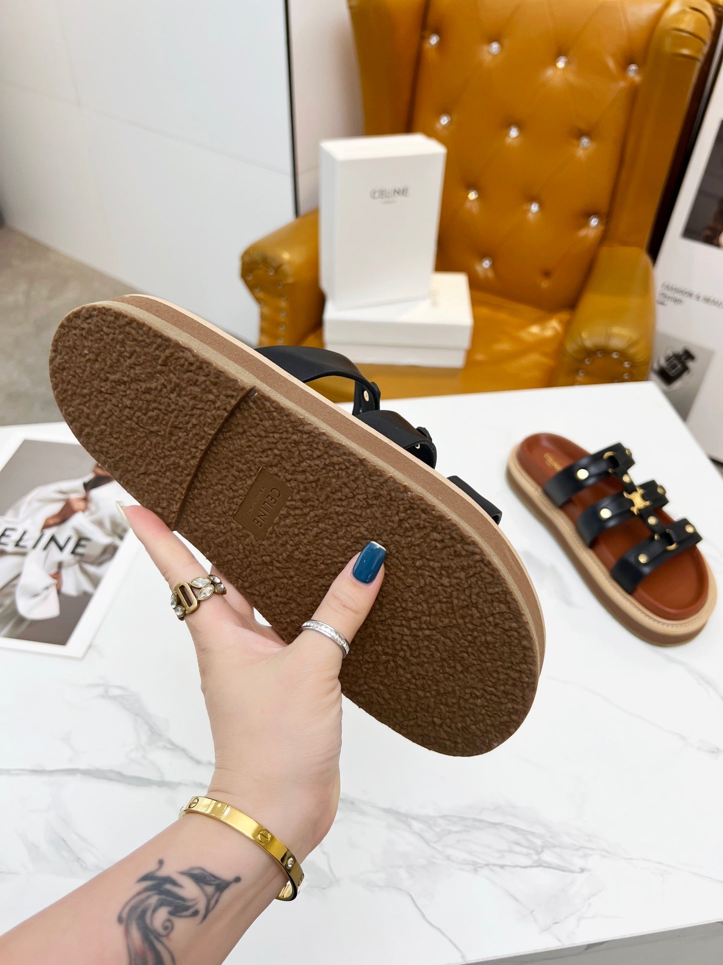 Celine Slippers
