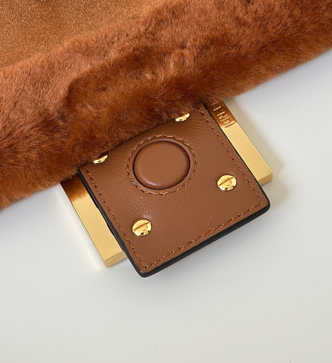 Fendi Medium Baguette Fur bag