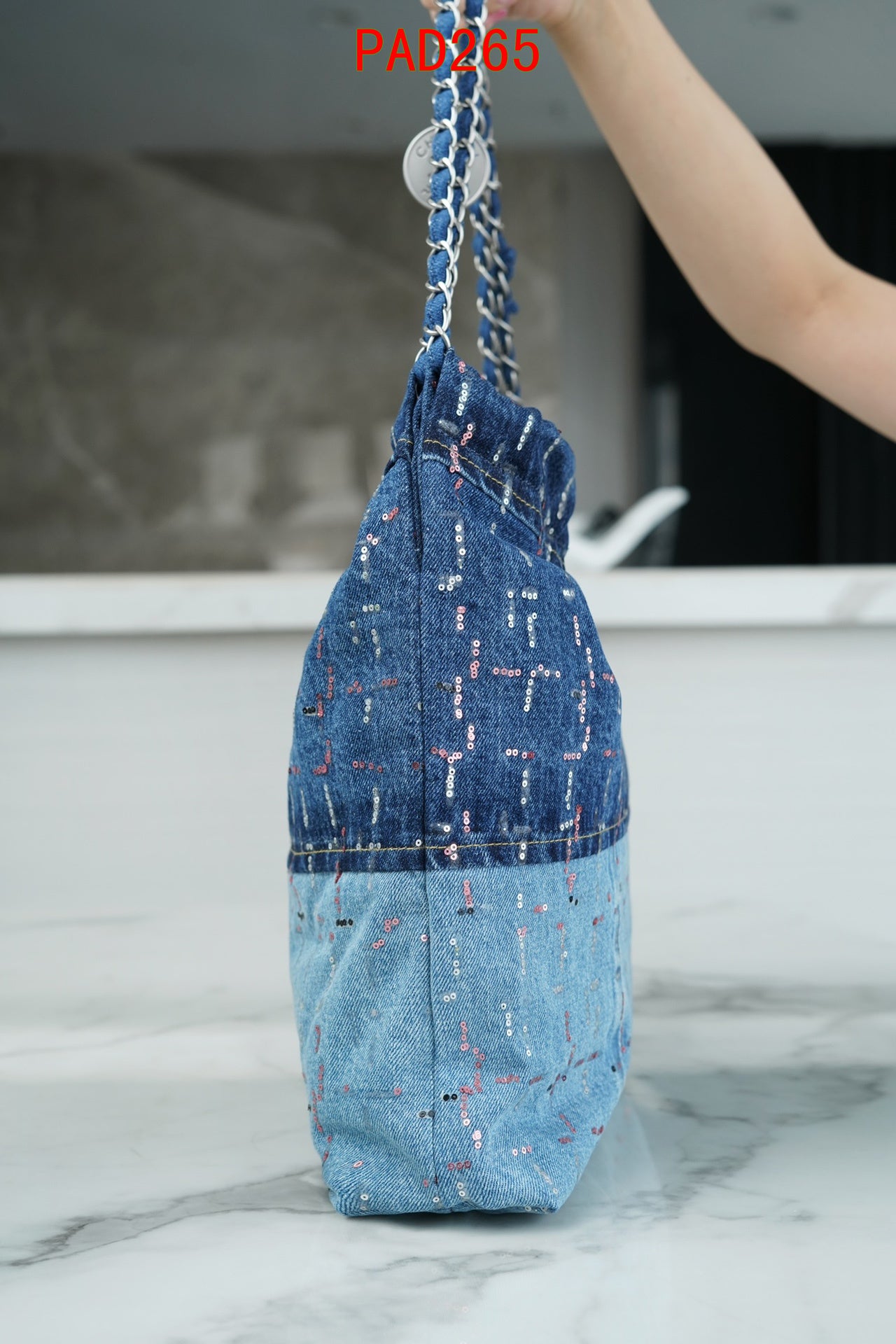 Chanel 22 Denim bag
