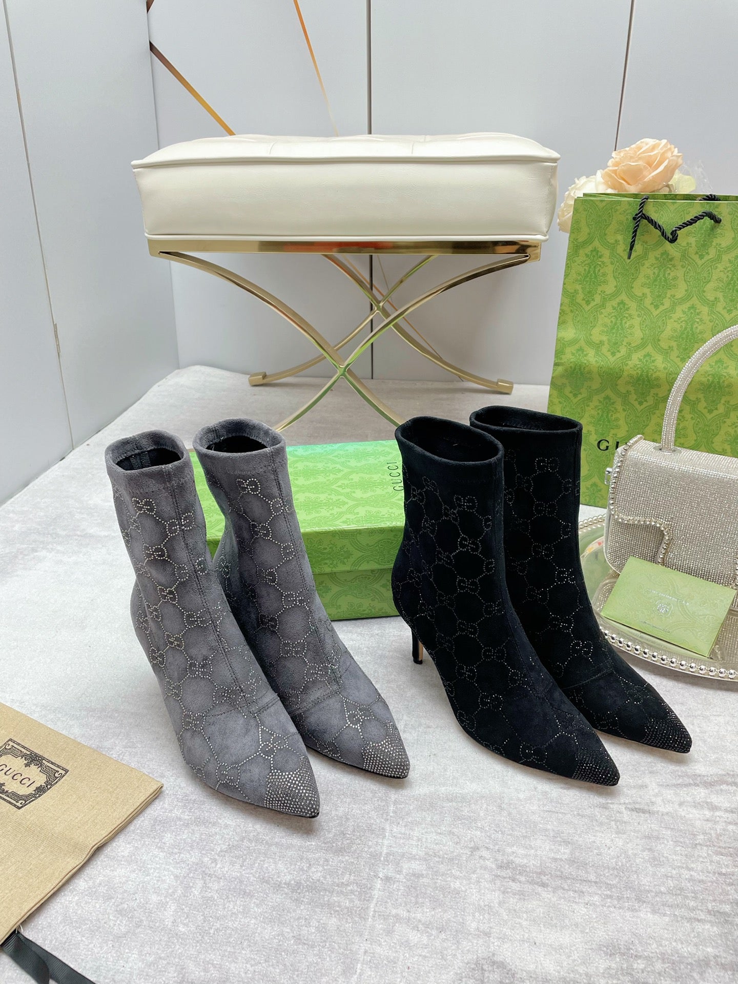 Gucci Heels Boots