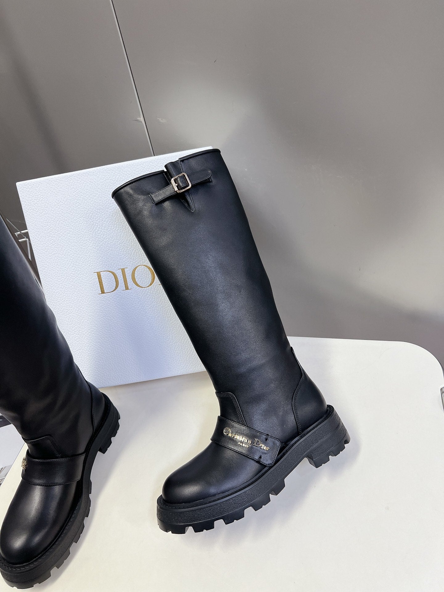 Christian Dior High Boots