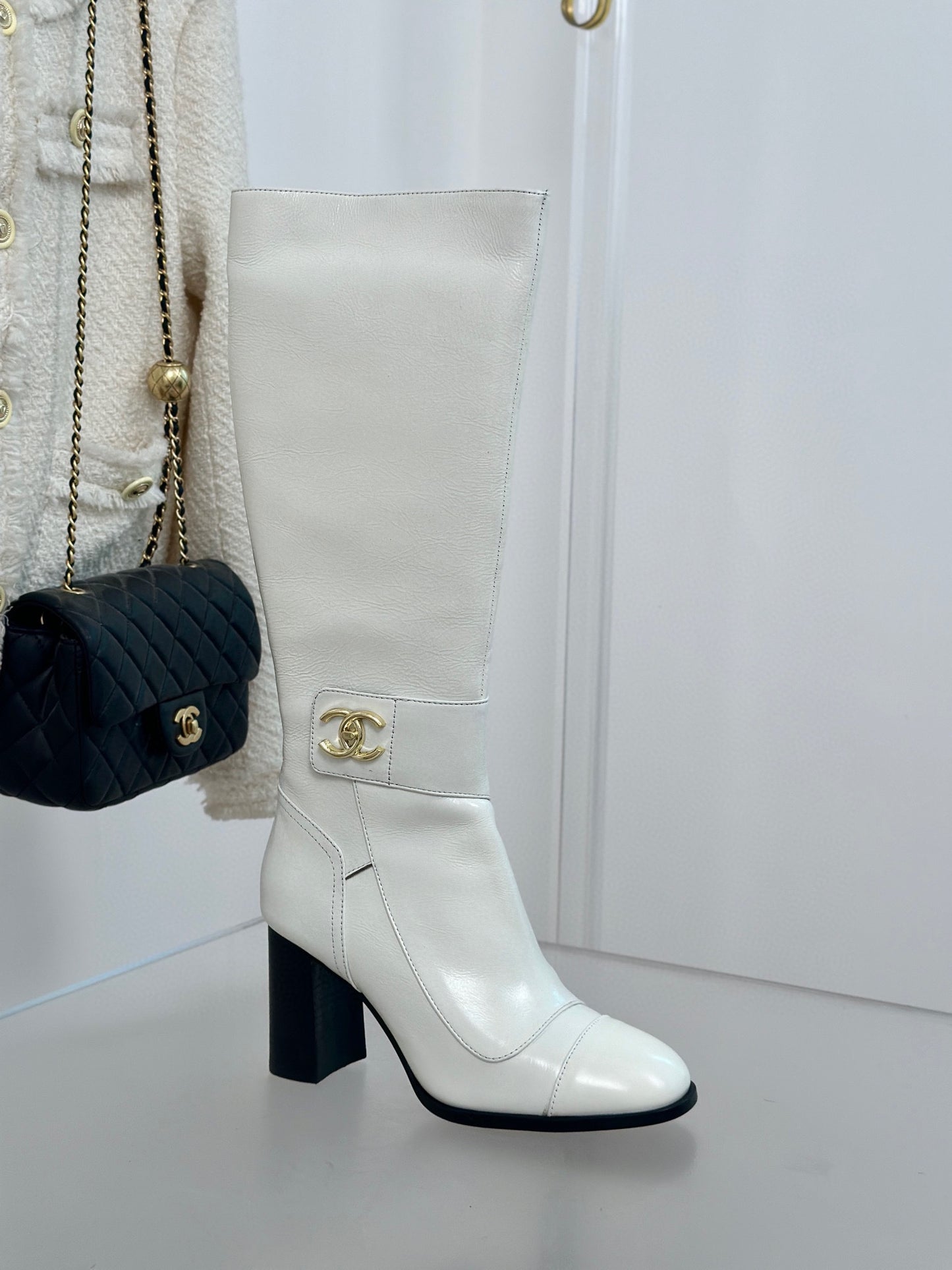 Chanel High Heel Boots