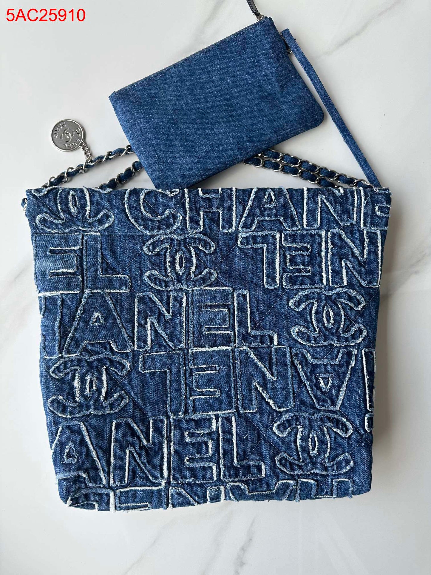 Chanel Denim 22 Small