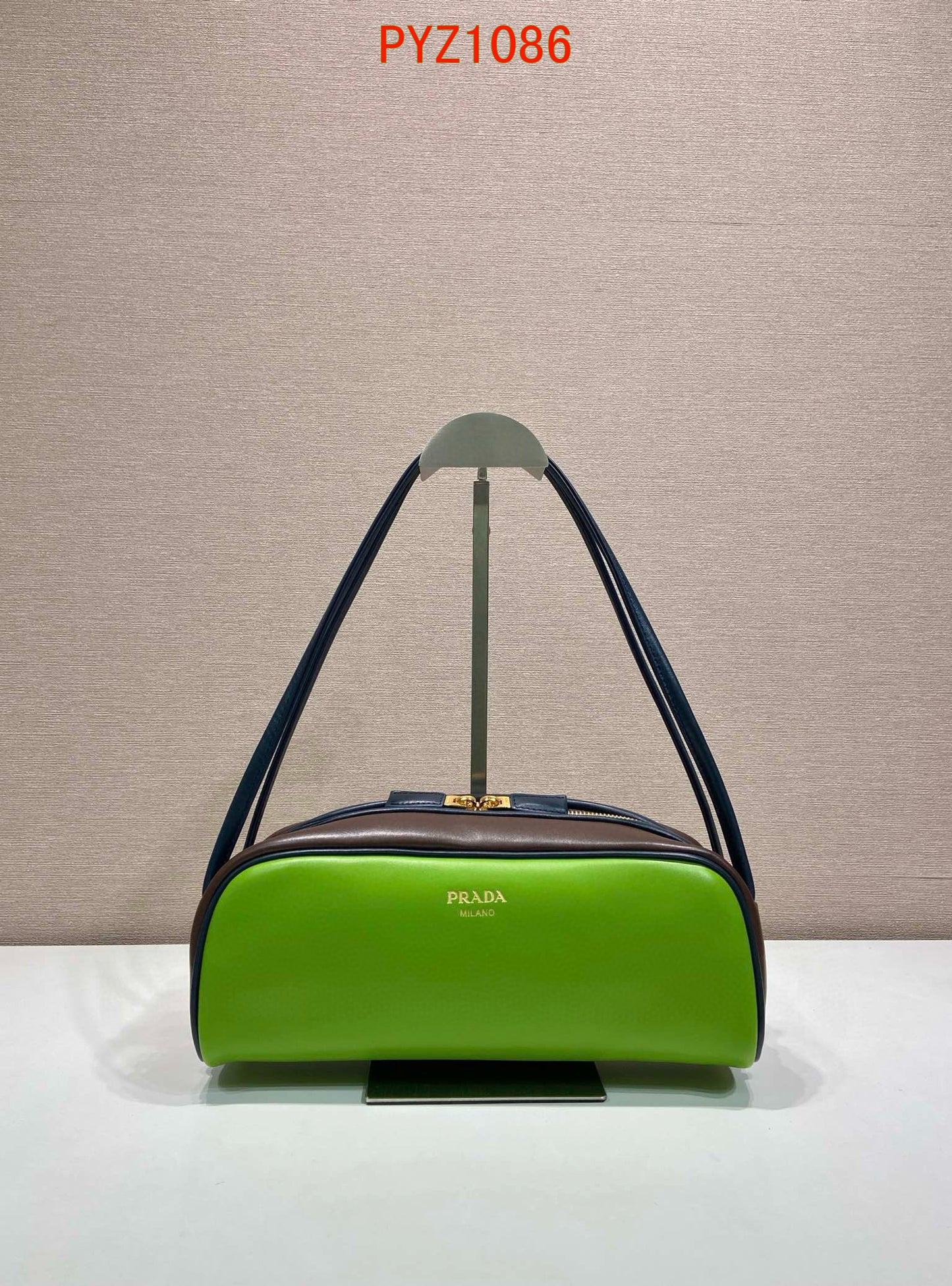 Prada Swing smooth leather shoulder bag