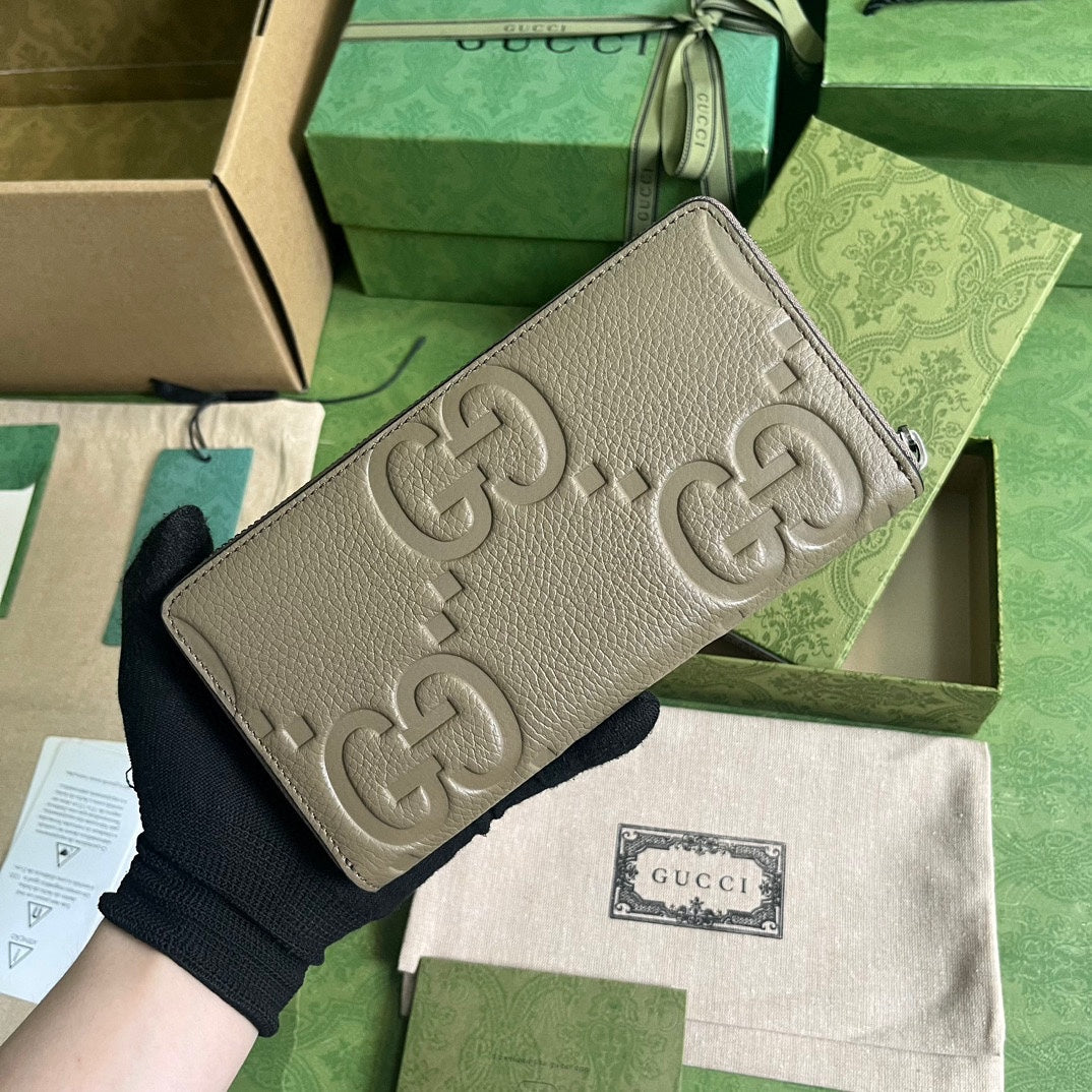 Gucci Jumbo Zip Around Wallet
