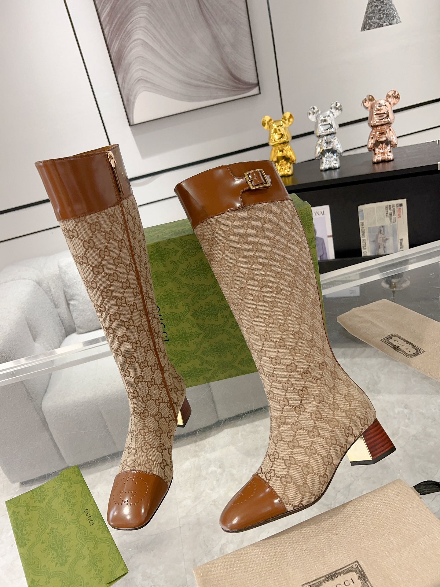 Gucci Heels High Boots