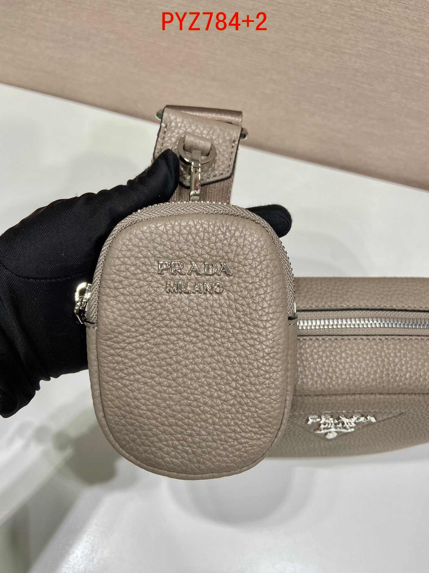 Prada Chalk shoulder bag