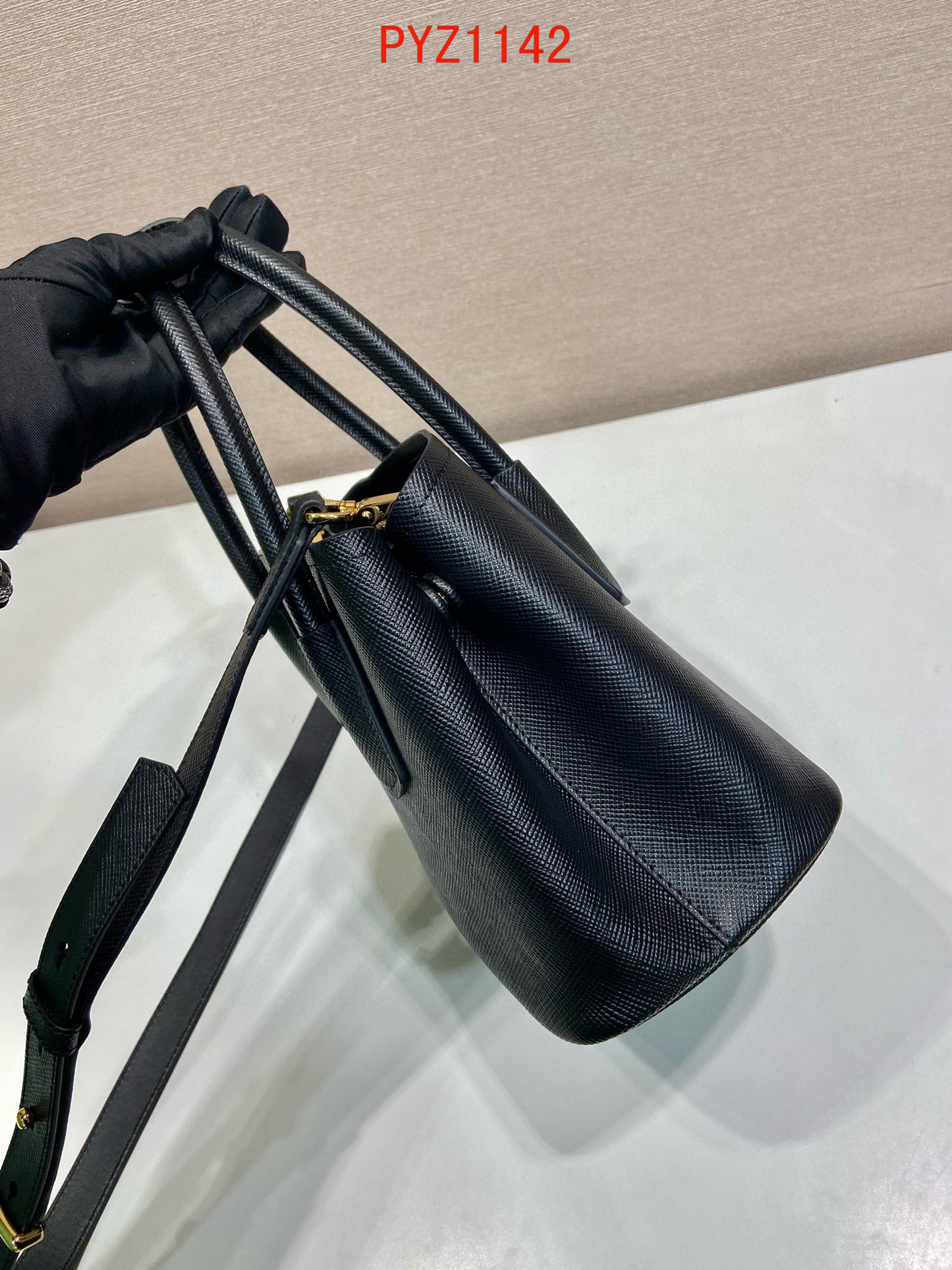 Prada Small Double Saffiano leather bag