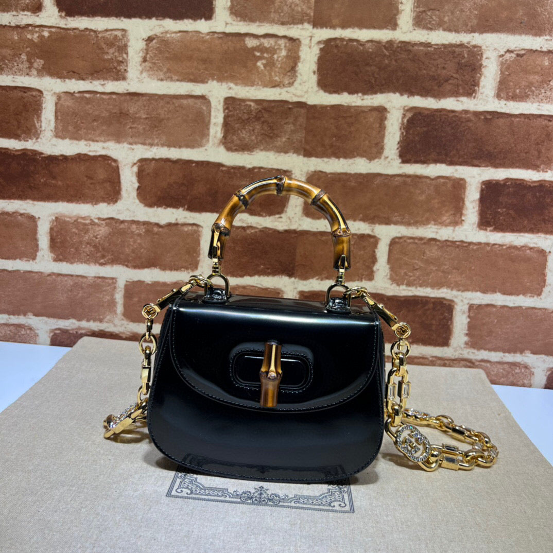 Gucci 1947 Bamboo Mini Top handle bag