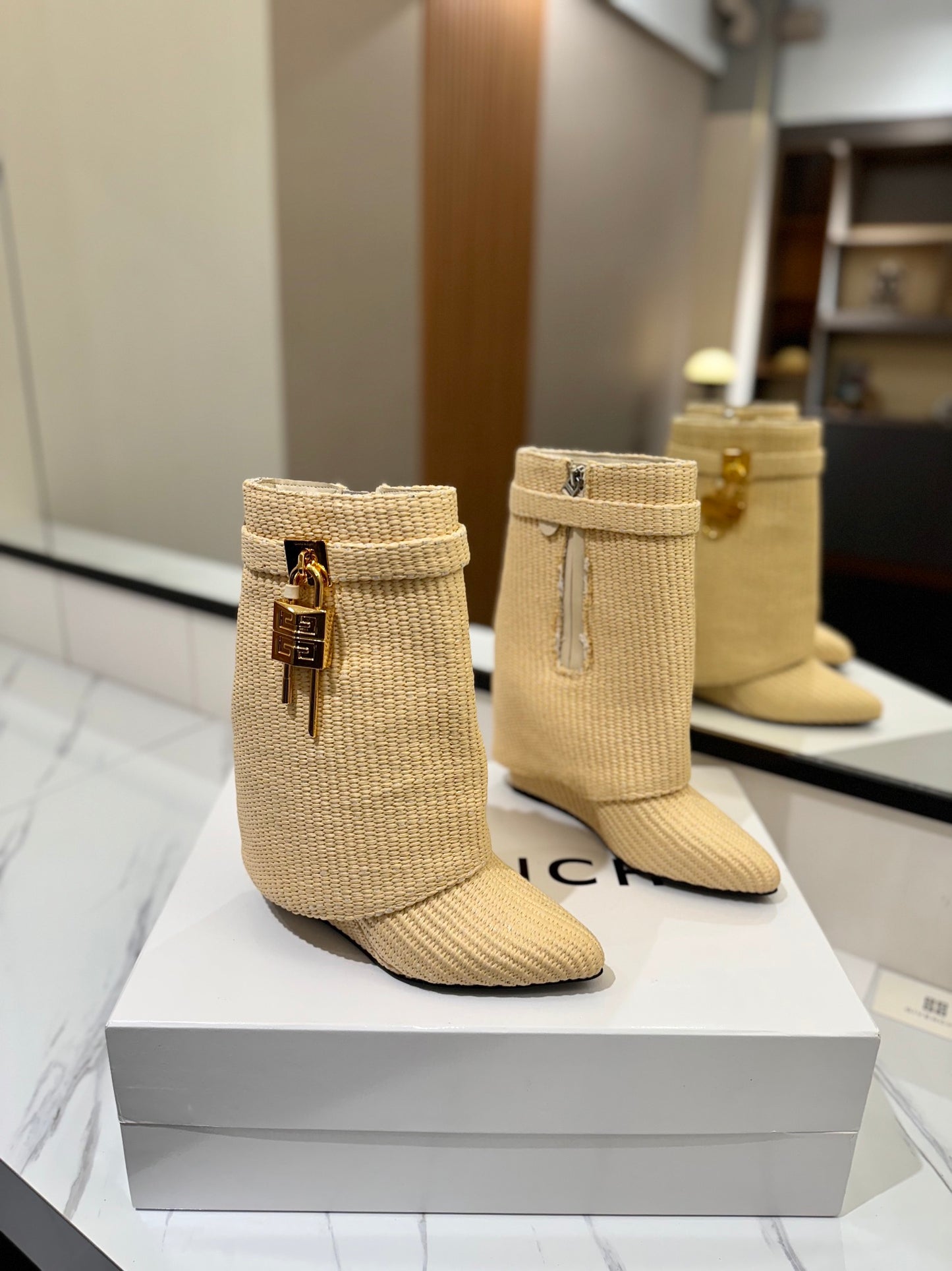Givenchy Heels Short Boots