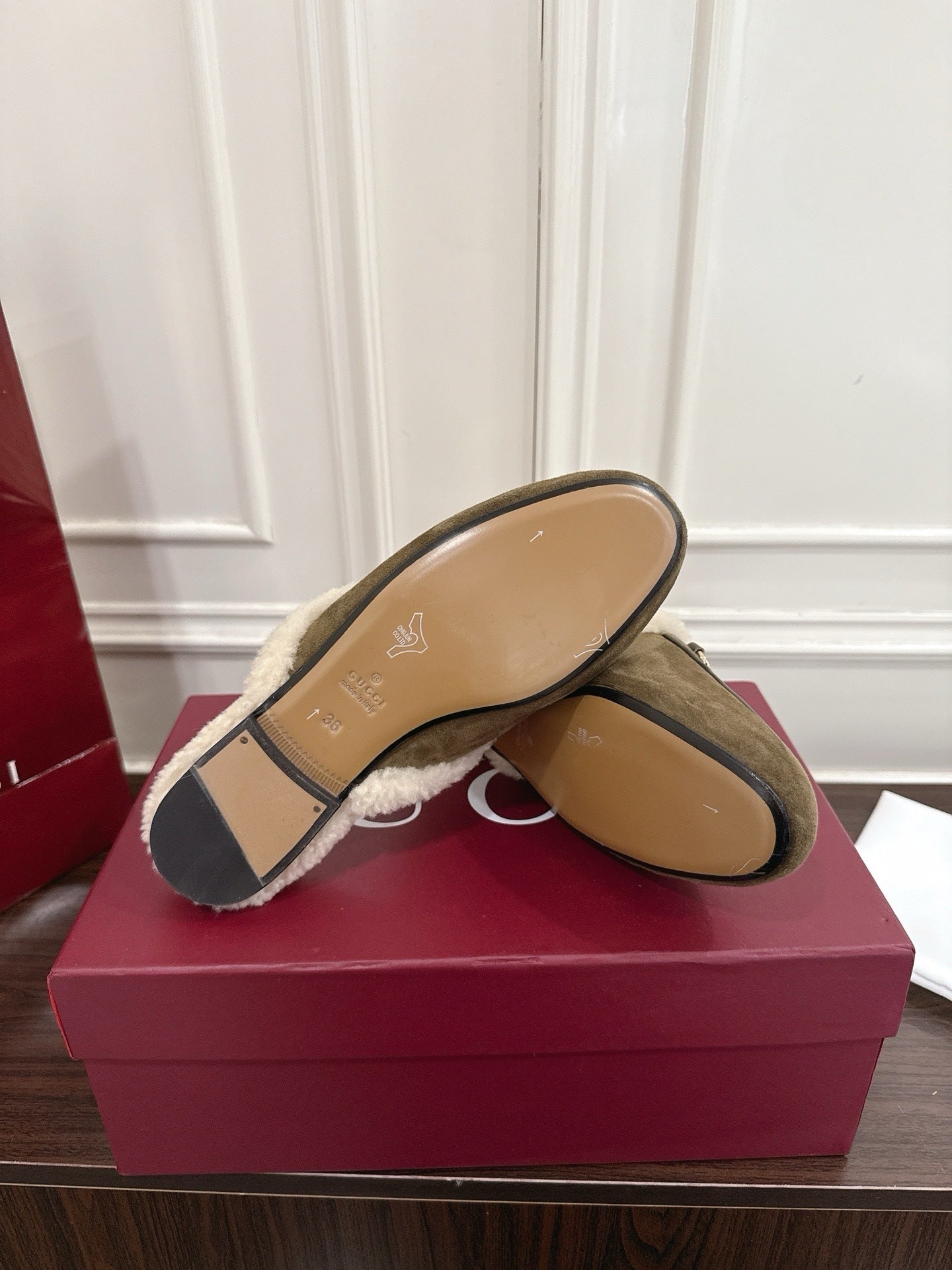 Gucci Teddy Flat Mules