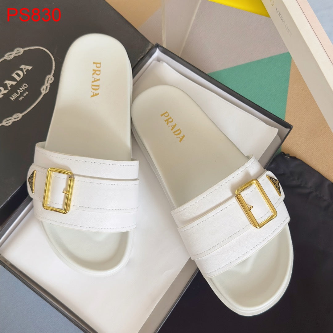 Prada Men leather Slides