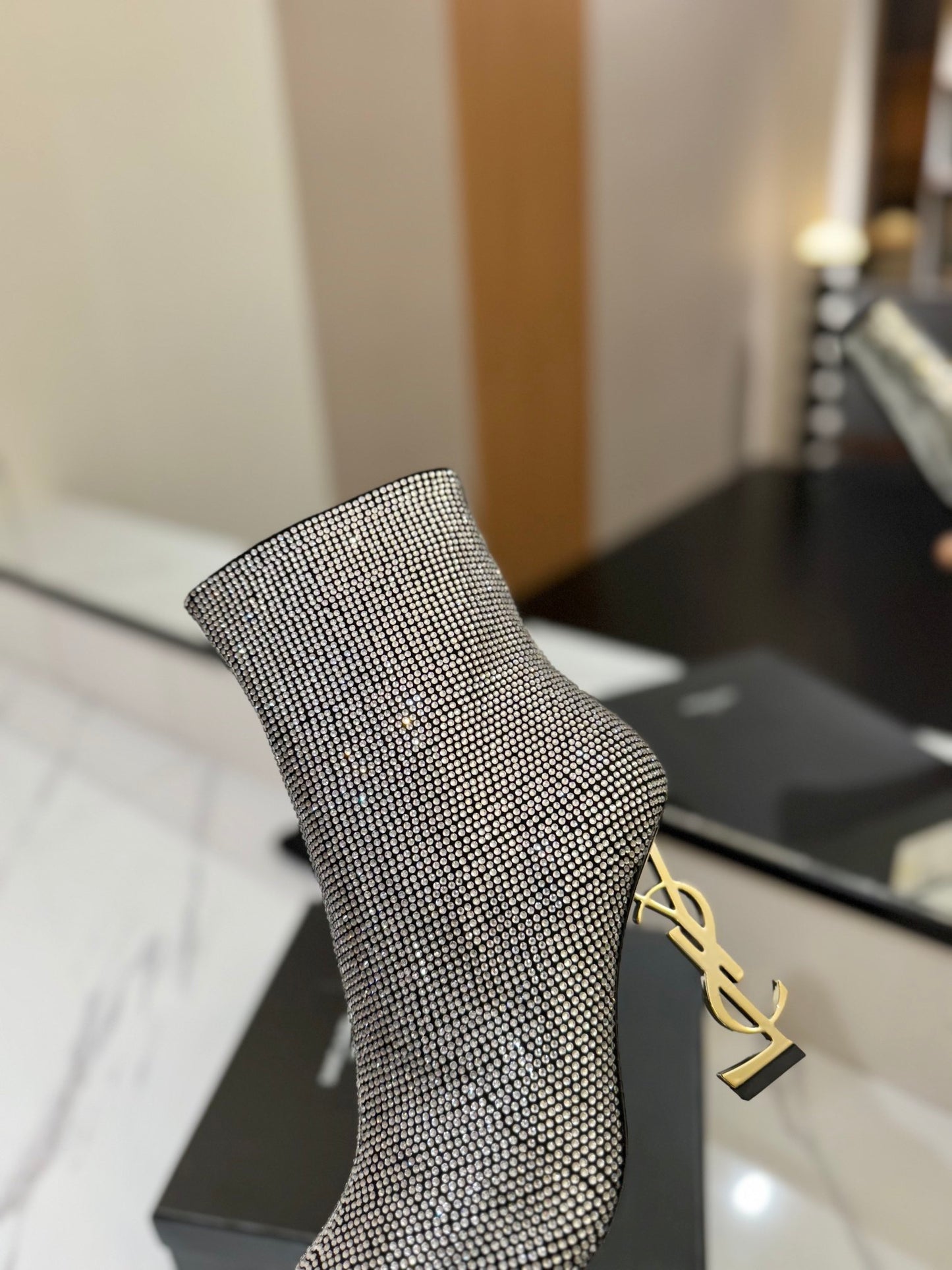 YSL Heels Boots