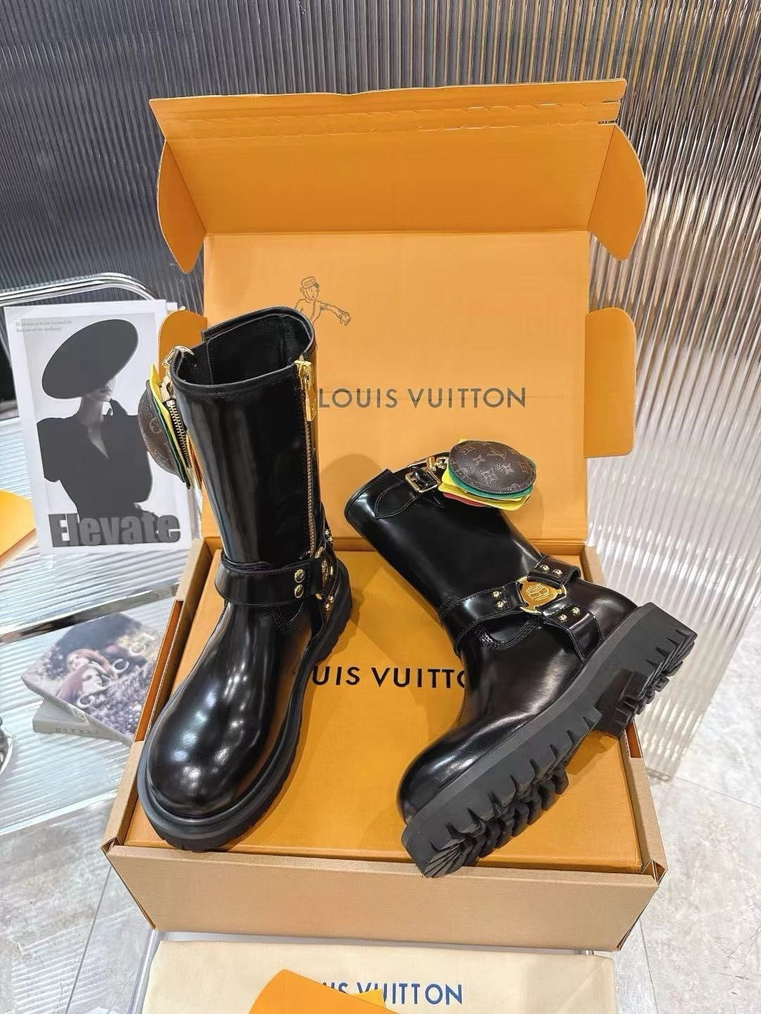 Louis Vuitton x Timberland Boots