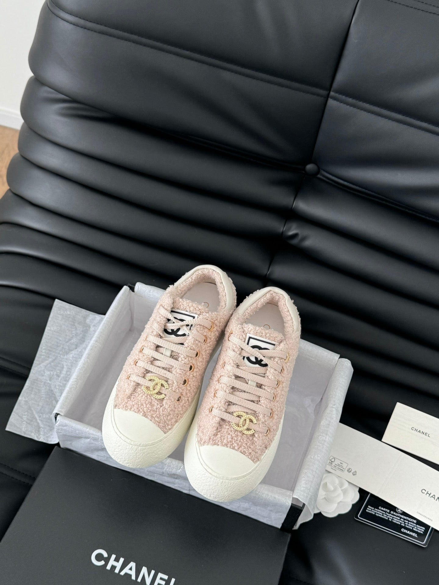 Chanel Teddy Sneakers