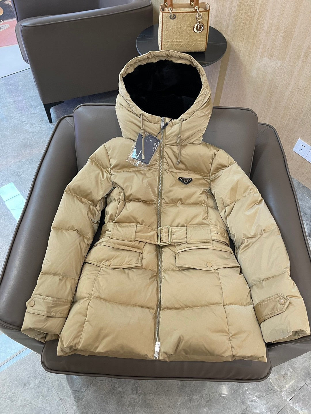 Prada Nylon down coat