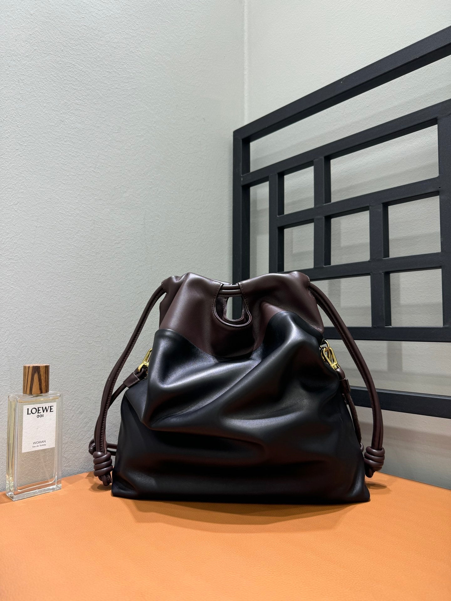 Loewe Flamenco purse tote in mellow nappa lambskin