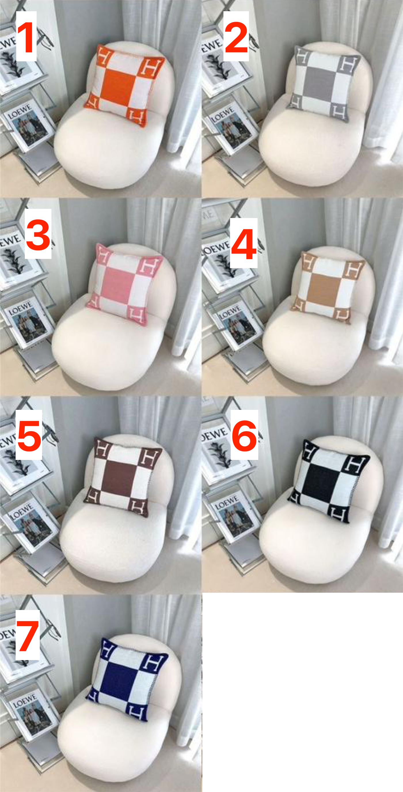 Hermes Avalon Pillow Case