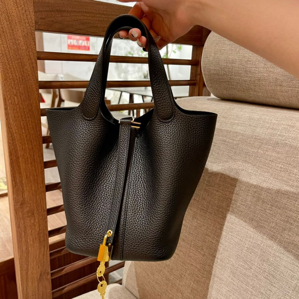 Hermes Picotin 18 Lock Bag in Taurillon