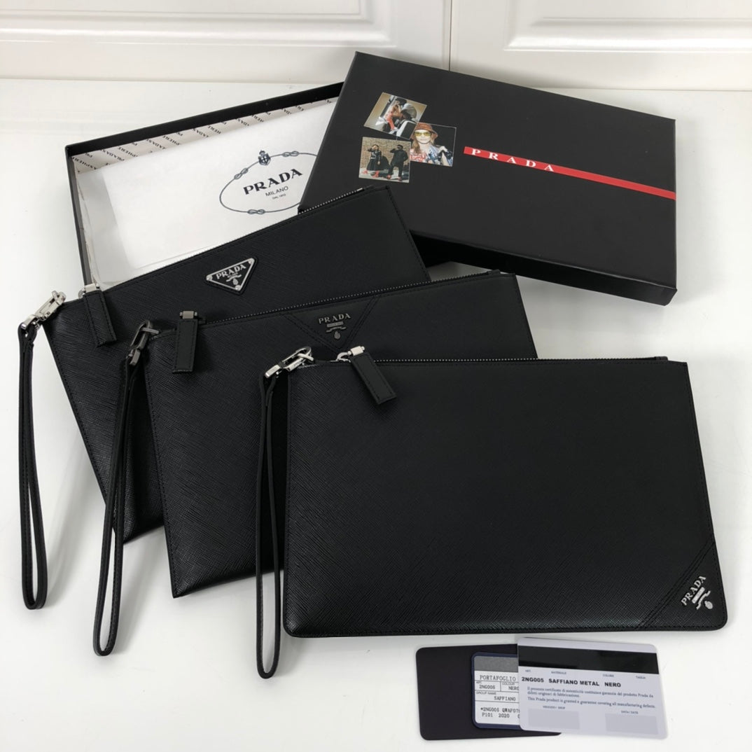 Prada Zipped Clutch bag