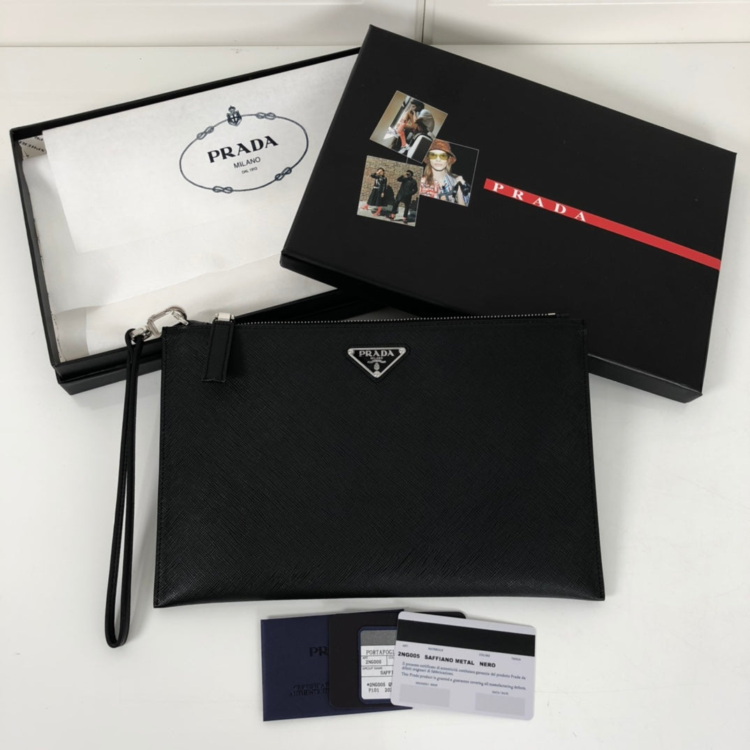 Prada Zipped Clutch bag