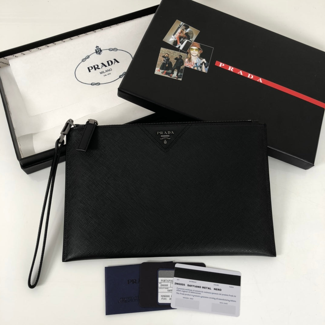 Prada Zipped Clutch bag