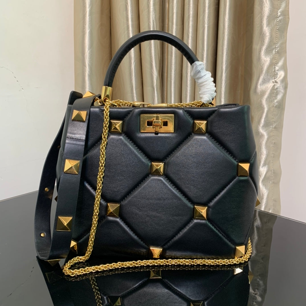 Valentino Roman Stud the handle bag in 3 sizes