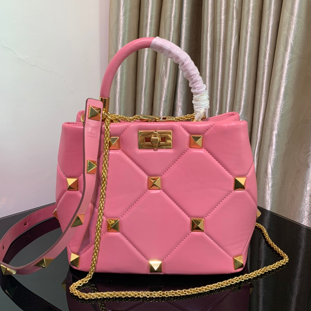 Valentino Roman Stud the handle bag in 3 sizes