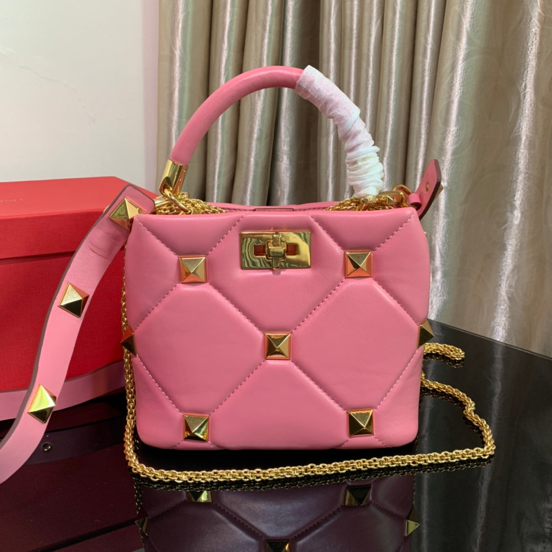 Valentino Roman Stud the handle bag in 3 sizes