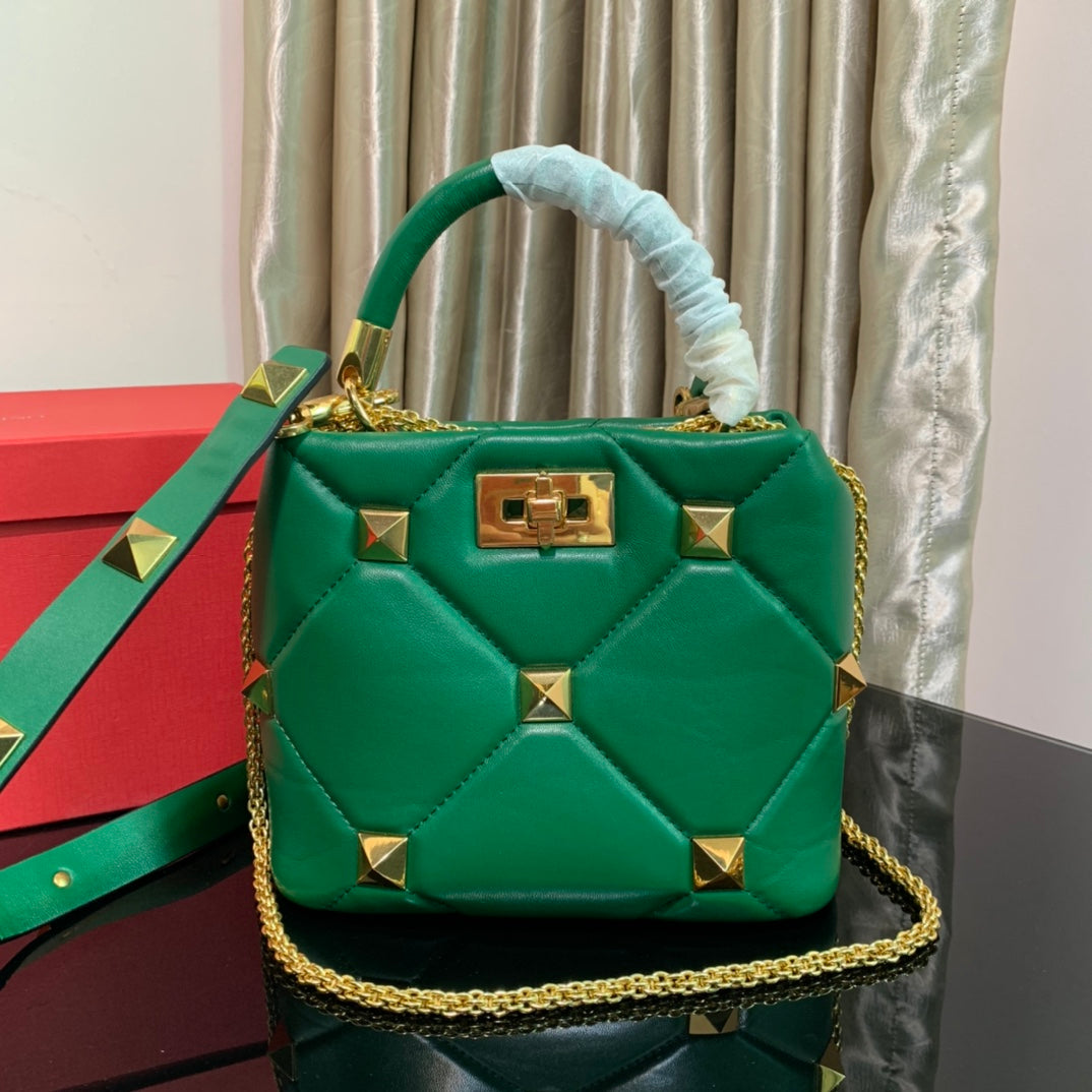Valentino Roman Stud the handle bag in 3 sizes